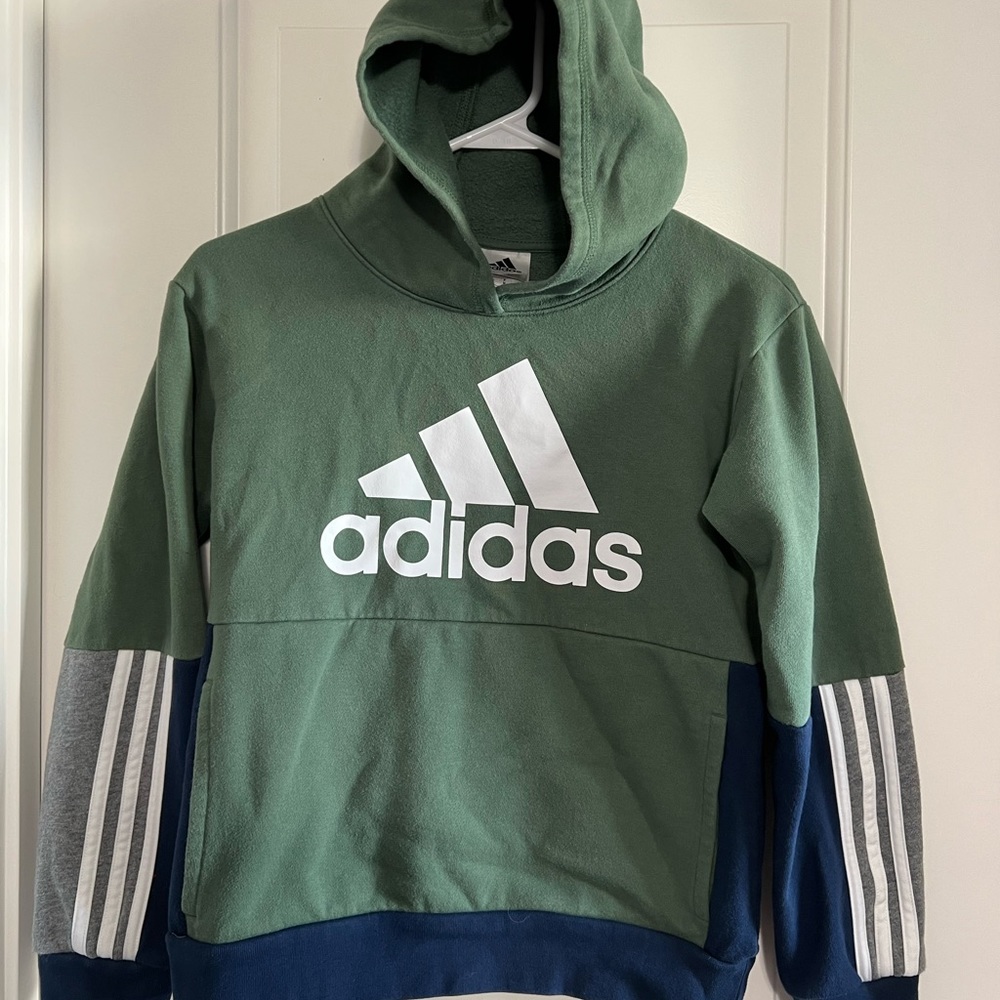 The North Face Olive Sweatshirt- Boys Medium